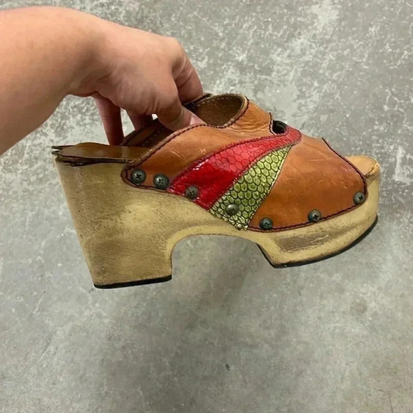 Vintage stildevis clogs - Picture 1 of 6